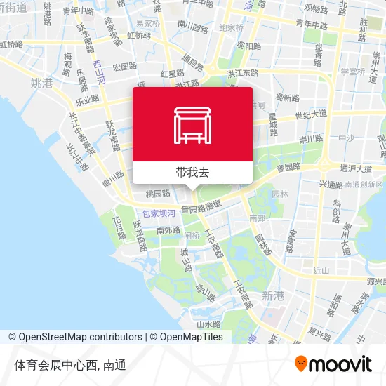 体育会展中心西地图