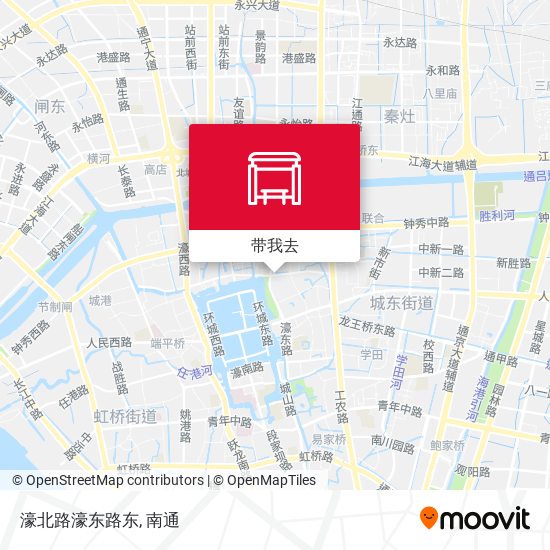 濠北路濠东路东地图
