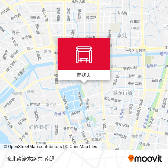 濠北路濠东路东地图