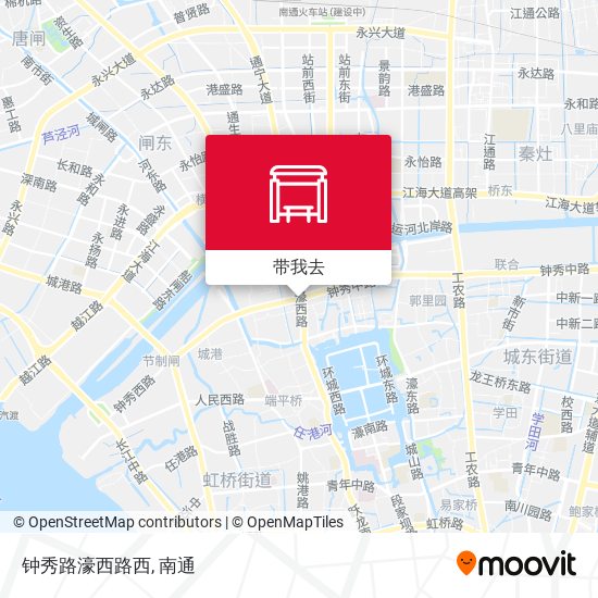 钟秀路濠西路西地图