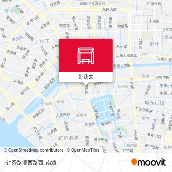 钟秀路濠西路西地图