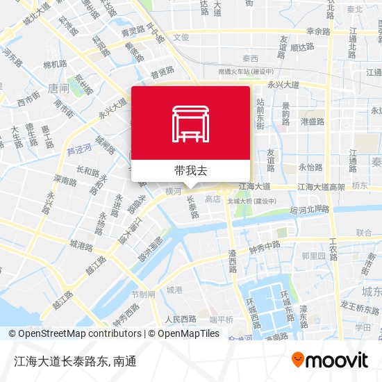 江海大道长泰路东地图