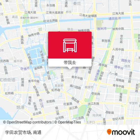 学田农贸市场地图