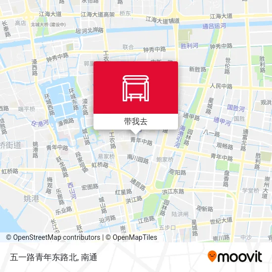 五一路青年东路北地图