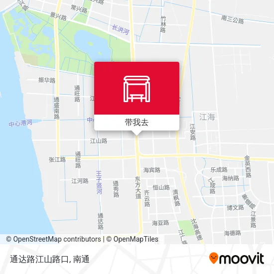 通达路江山路口地图