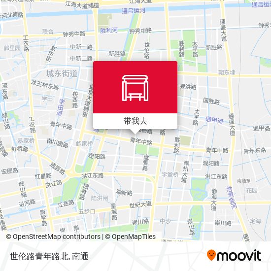 世伦路青年路北地图