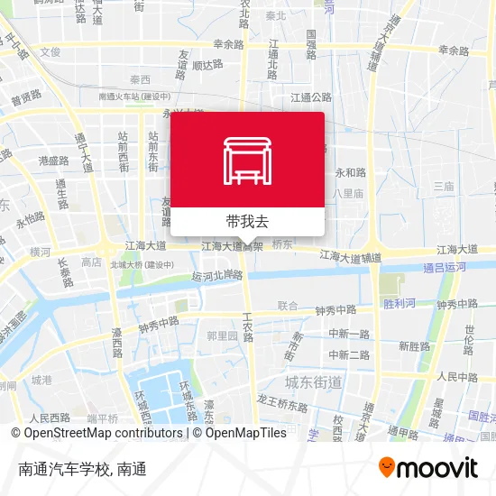 南通汽车学校地图