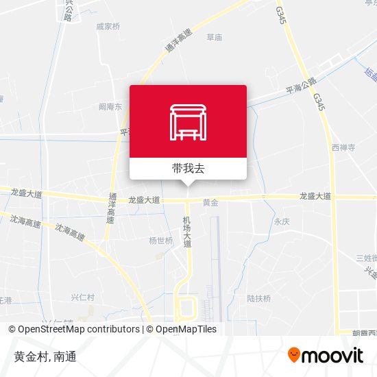 黄金村地图