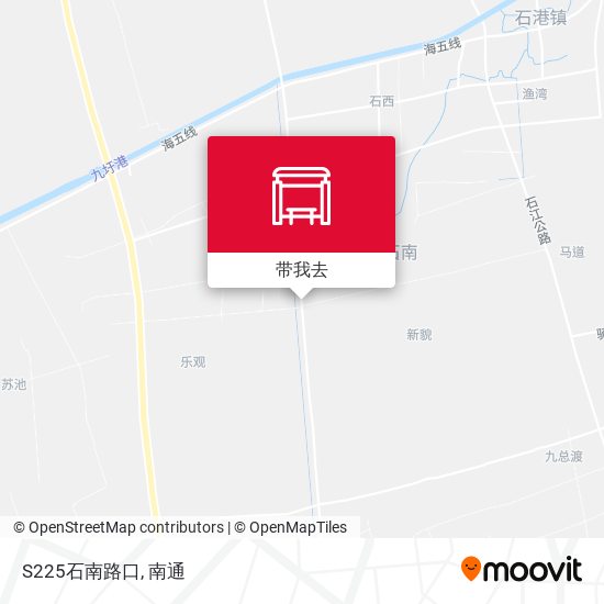 S225石南路口地图