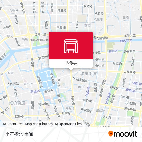 小石桥北地图