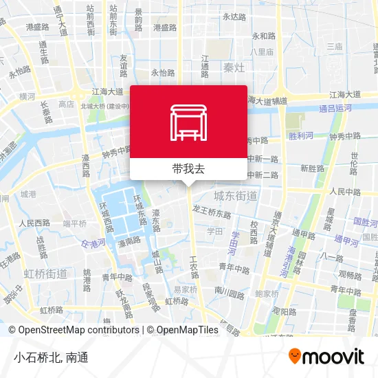 小石桥北地图