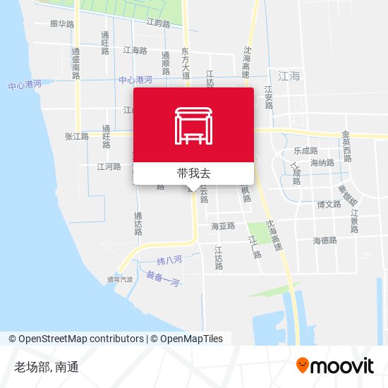 老场部地图