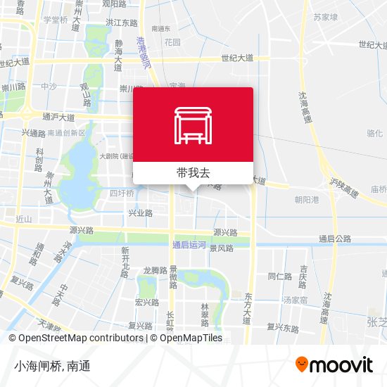 小海闸桥地图