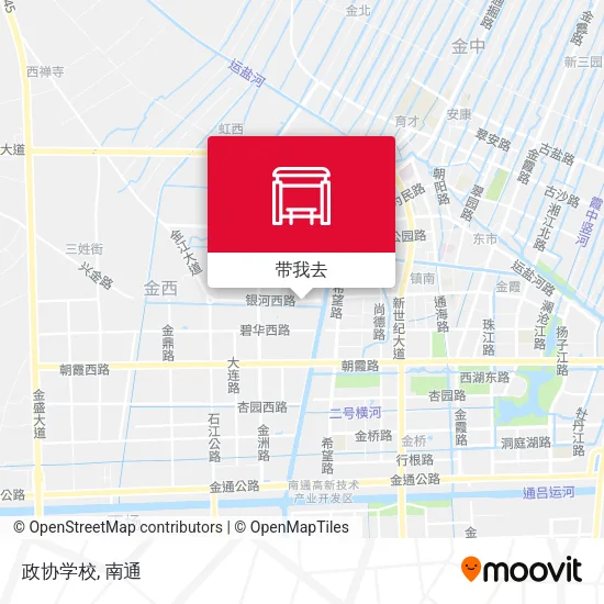 政协学校地图