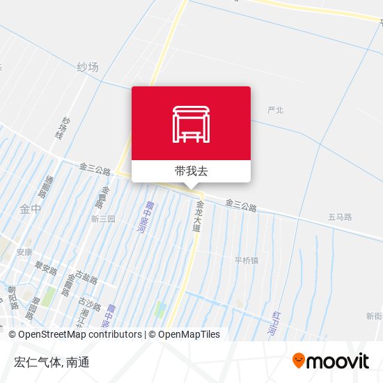 宏仁气体地图