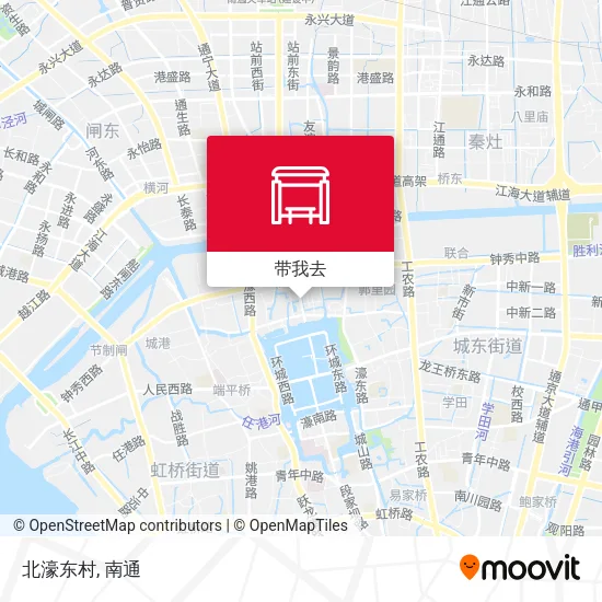 北濠东村地图
