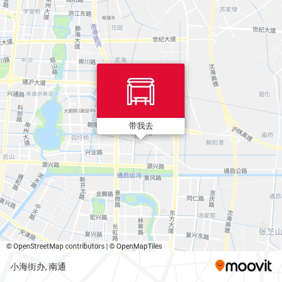 小海街办地图
