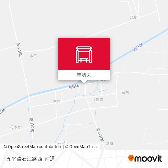 五平路石江路西地图