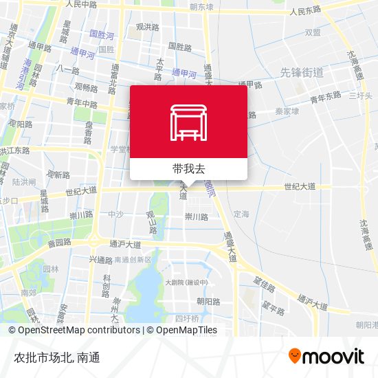 农批市场北地图