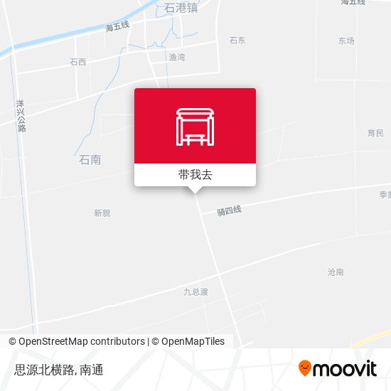 思源北横路地图
