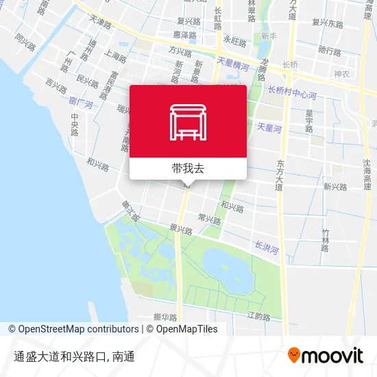 通盛大道和兴路口地图