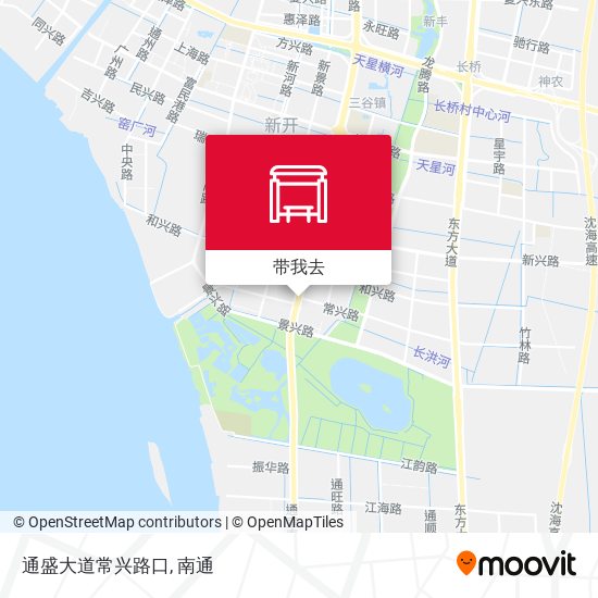通盛大道常兴路口地图