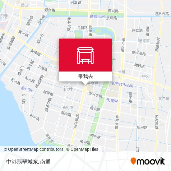 中港翡翠城东地图