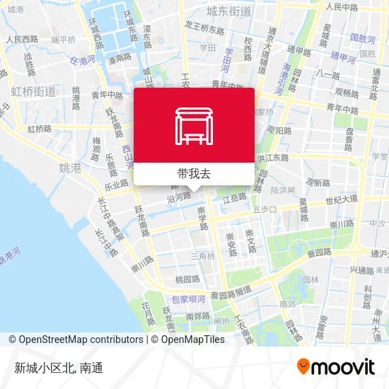 新城小区北地图