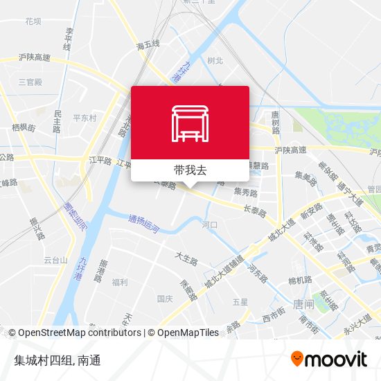集城村四组地图