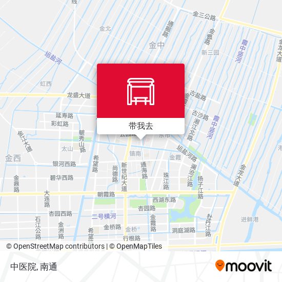 中医院地图