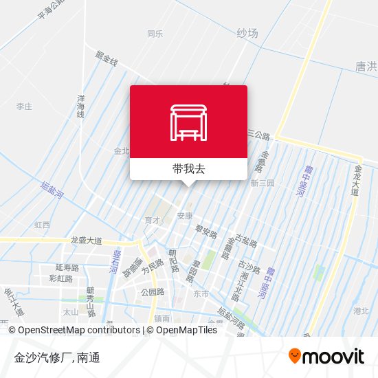 金沙汽修厂地图