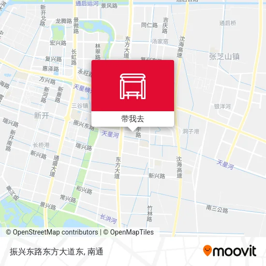 振兴东路东方大道东地图