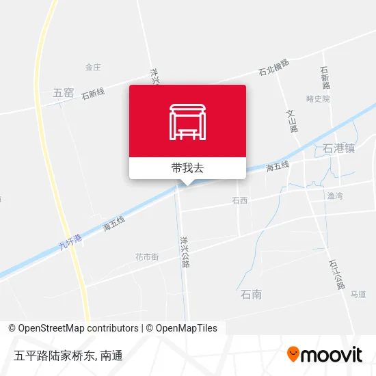 五平路陆家桥东地图