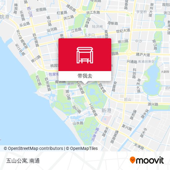 五山公寓地图