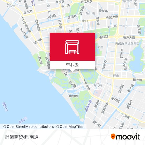 静海商贸街地图