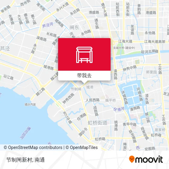 节制闸新村地图