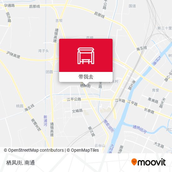 栖凤街地图