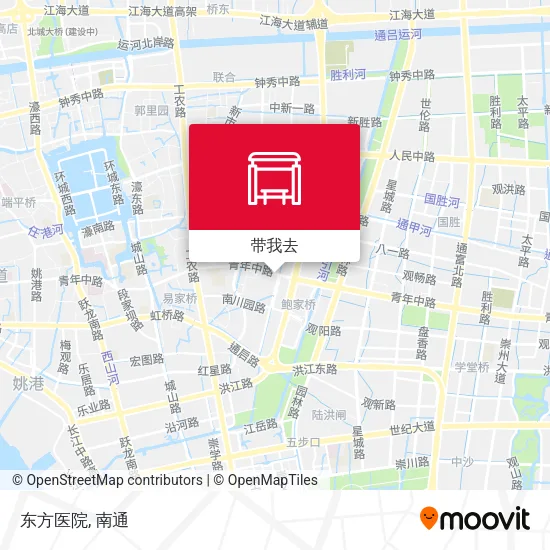 东方医院地图