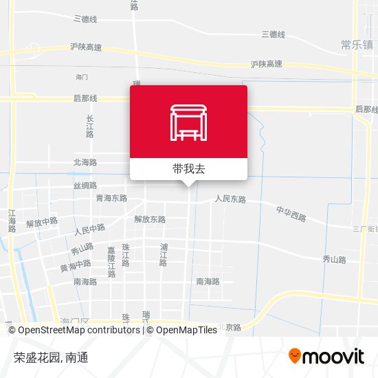 荣盛花园地图