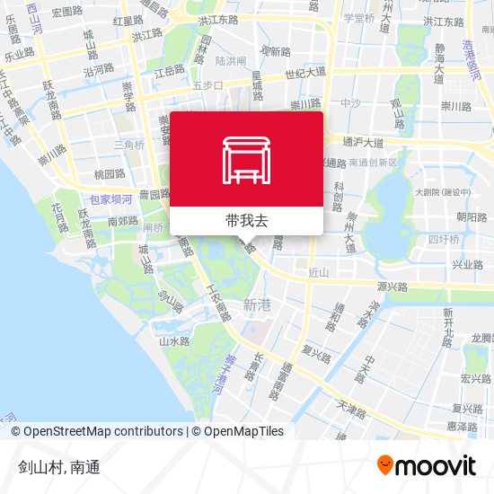 剑山村地图