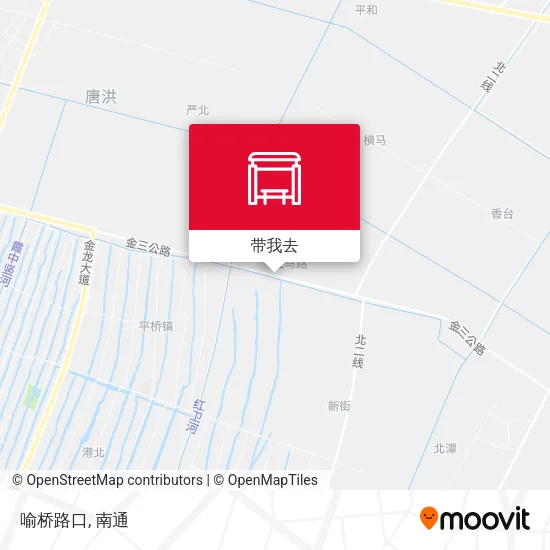 喻桥路口地图