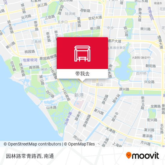 园林路常青路西地图