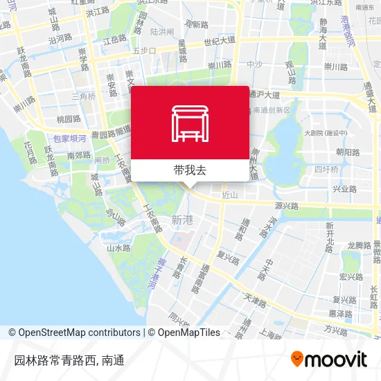 园林路常青路西地图