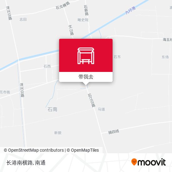 长港南横路地图