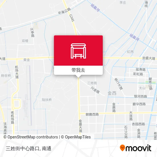 三姓街中心路口地图