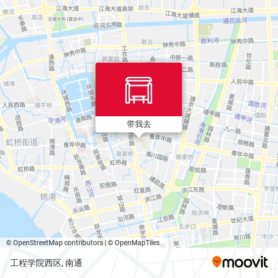 工程学院西区地图