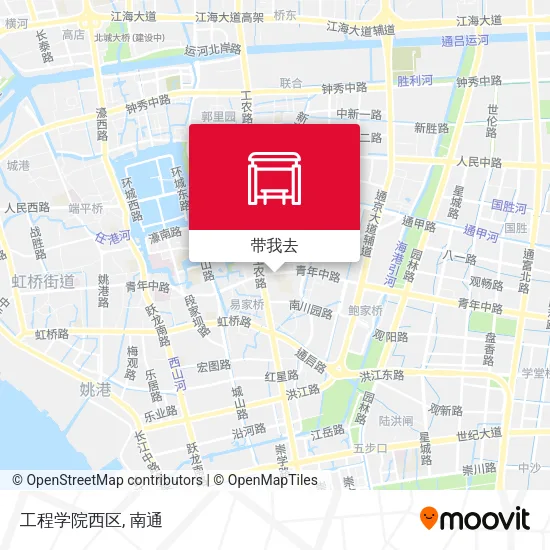 工程学院西区地图