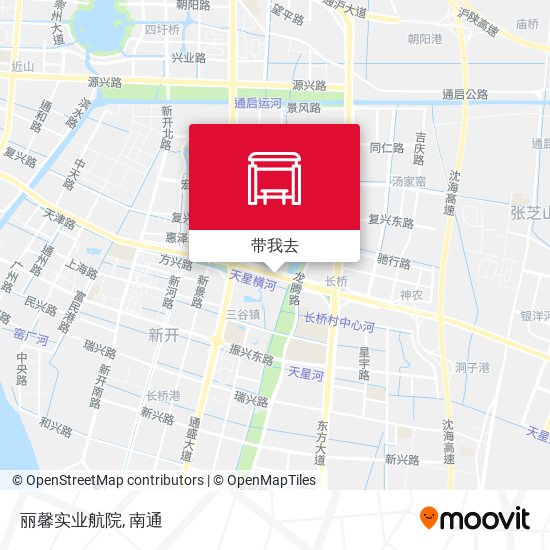 丽馨实业航院地图