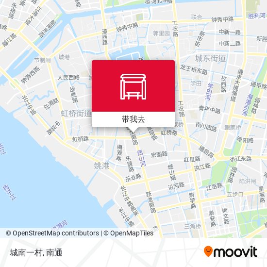 城南一村地图