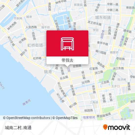 城南二村地图